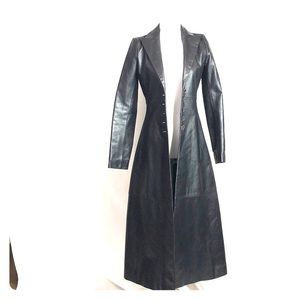 Leather Duster Jacket